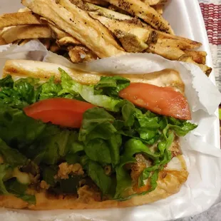 Philly Chicken Combo with fries