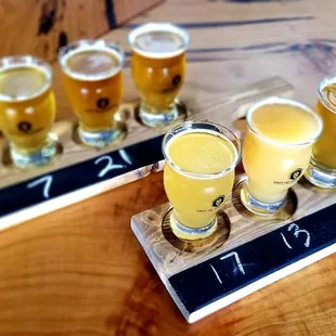 Beer flights..