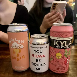 The guava cider was my favorite!