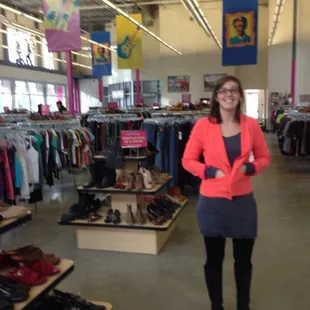 Gently used clothes from Los Angeles every two weeks. And a great selection of music!