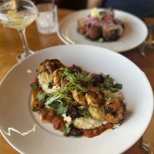 Shrimp and grits special