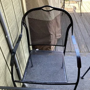 Seating outside