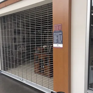 Hours of operation. Supposed to be open 2 hours ago.