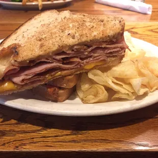 Grilled Ham Cheese Sandwich