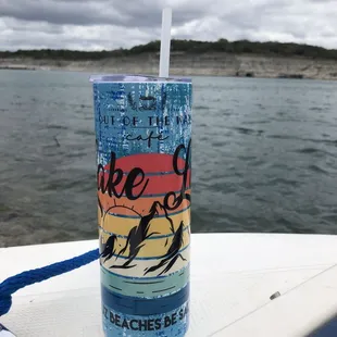 Lake life tumbler