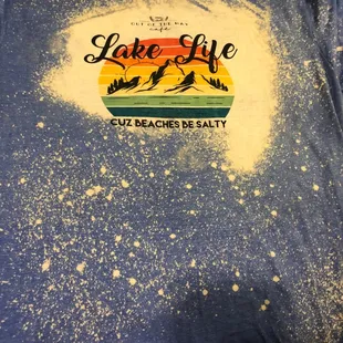 Lake life t-shirt