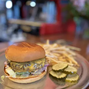 That burger and fries