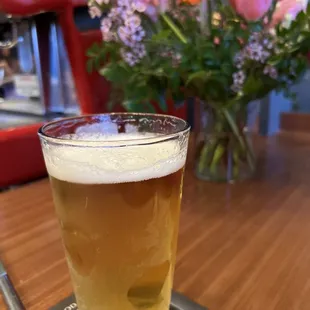 Pilsner in a cold glass