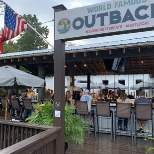 Bar from the dock side