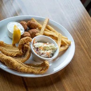 fish and chips, food