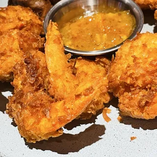 6 Coconut Shrimp**