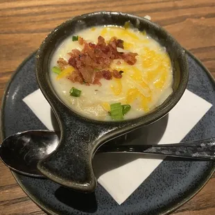 Baked potato soup