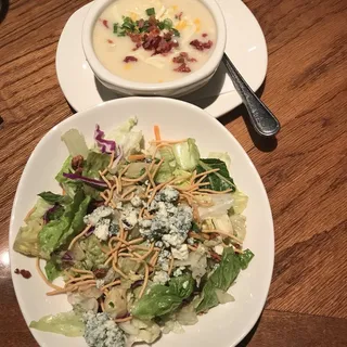 Blue Cheese Pecan Chopped Side Salad**