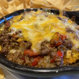 Three Cheese Steak Dip