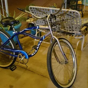 She's ready to ride!