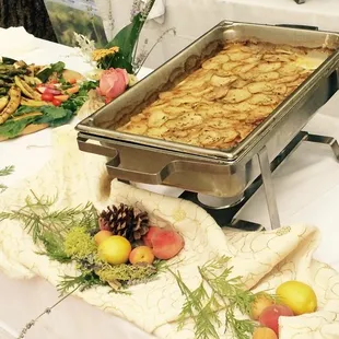 Buffet line