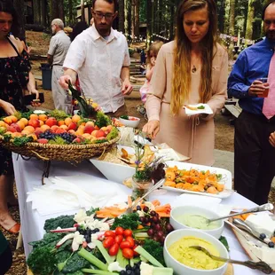 Appetizer Table, Off-site Catering