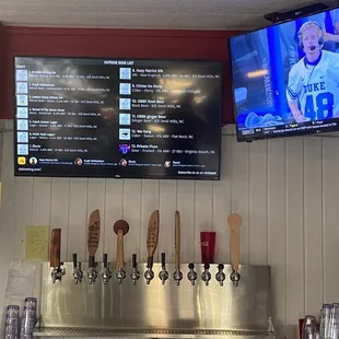 Local beer selection