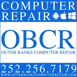 Our logo with other good contact info!