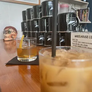 Perfectly made cocktails.