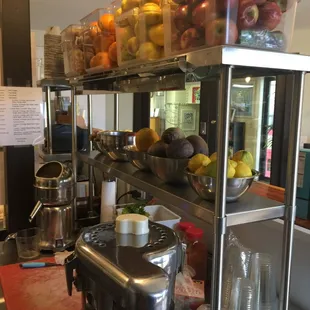Freshly squeezed juices everyday