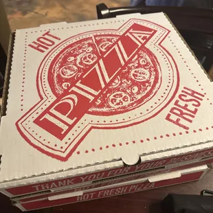 Pizza boxes