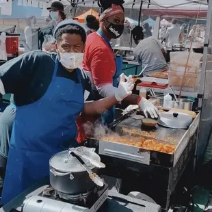 The awesome staff at Gumbo Social!