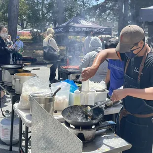 Delicious Thai food at the best farmers market in SF