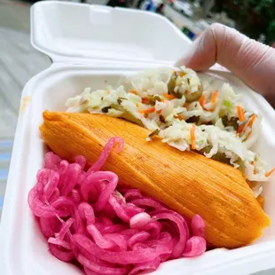 Pork Cochinita Tamales from TAMALITOS.