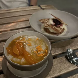 vegan rice pudding Olive oil cake