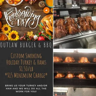 Thanksgiving custom smoking!