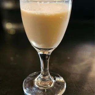a drink in a coupe glass