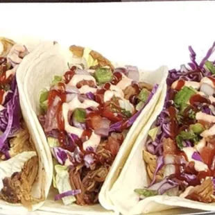 Pulled pork tacos