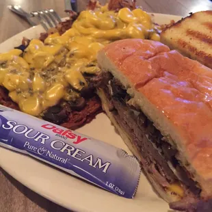 Beef supreme is extremely good  so are the steaks !!! And you HAVE to try "outlaw style hash browns"