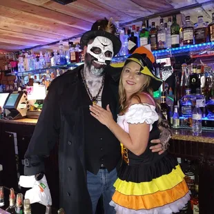 Halloween baby!!! Who doesn't like to dress up and be weird lol so much fun!!