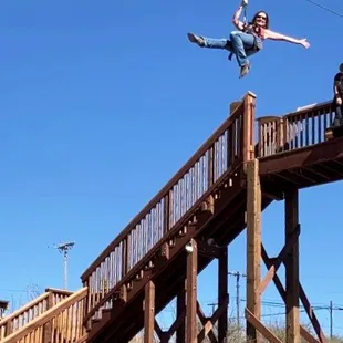 Flying high at Outlaw Zipline!