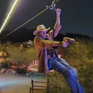 Outlaw Zipline in Tombstone!