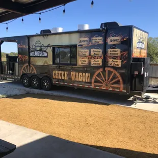 The Chuckwagon out back!!