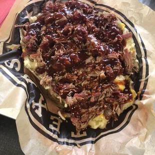 Loaded Brisket Baked Potato