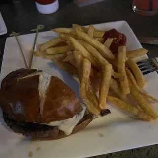 Mushroom & Swiss Burger