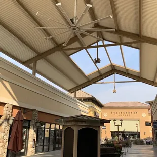Digging the giant ceiling fans