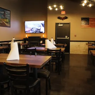 sushi and sashimi, interior