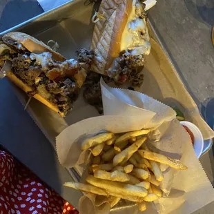 Philly Outpost Cheesesteak Sandwich