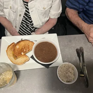 Soup And Grilled Cheese