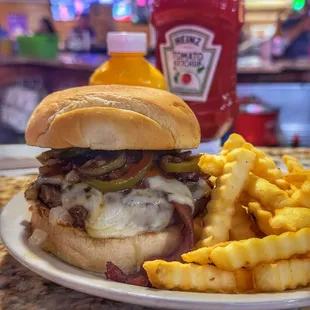 Smokehouse Burger add jalapeno