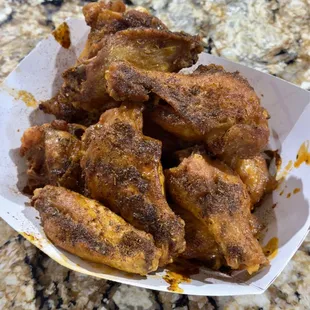 Mardi Gras Wings