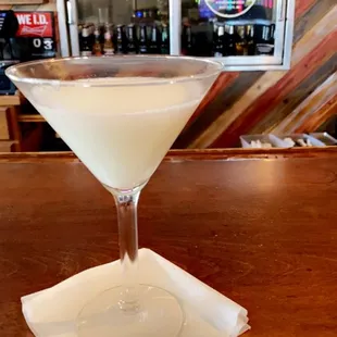 Key lime Martini. Soo.. good.  Fun atmosphere. Good drinks. Great food.