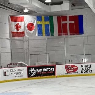 The competition rink