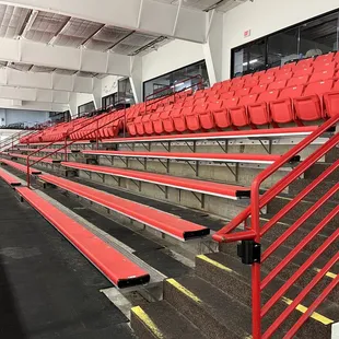 The bleachers