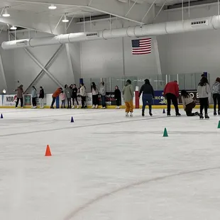 The lesson rink